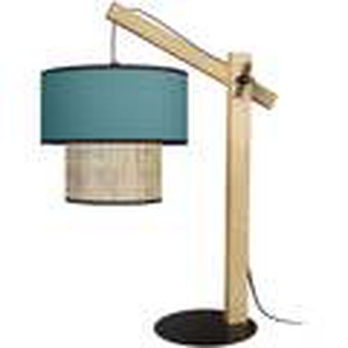 Lámparas de escritorio Lámpara de Mesa redondo madera oscuro y azul para - Tosel - Modalova