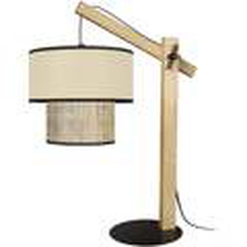 Lámparas de escritorio Lámpara de Mesa redondo madera oscuro y crema para - Tosel - Modalova