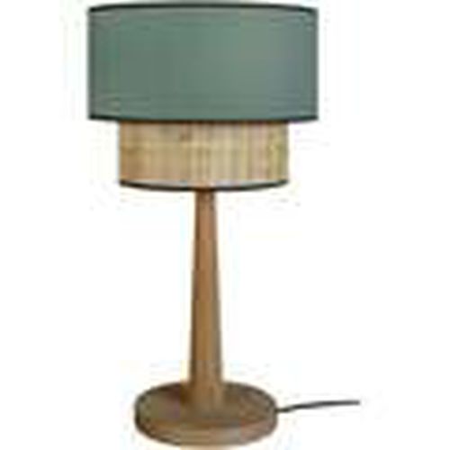 Lámparas de escritorio lámpara de noche redondo madera oscuro y verde para - Tosel - Modalova