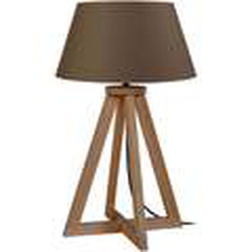 Lámparas de escritorio lámpara de noche redondo madera oscuro y para - Tosel - Modalova