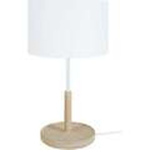 Lámparas de escritorio lámpara de noche redondo madera natural y blanco para - Tosel - Modalova