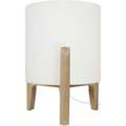 Lámparas de escritorio lámpara de noche redondo madera natural y blanco para - Tosel - Modalova