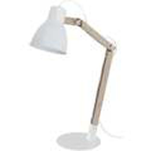 Lámparas de escritorio Lámpara de escritorio redondo madera natural y blanco para - Tosel - Modalova