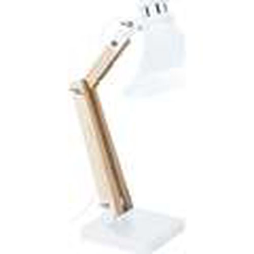 Lámparas de escritorio Lámpara de escritorio redondo metal natural y blanco para - Tosel - Modalova