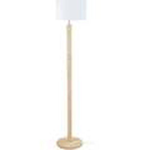 Lámparas de pie Lámpara de pie redondo madera natural y blanco para - Tosel - Modalova