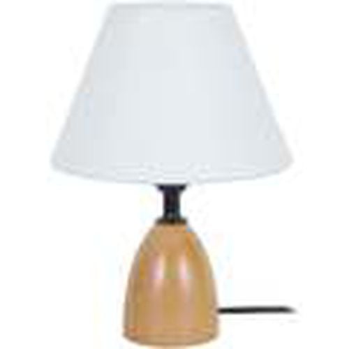 Lámparas de escritorio lámpara de noche redondo madera natural y blanco para - Tosel - Modalova