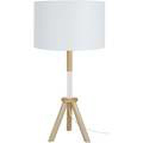 Lámparas de escritorio Lámpara de Mesa redondo madera natural y blanco para - Tosel - Modalova