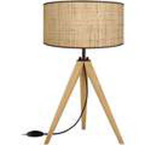 Lámparas de escritorio Lámpara de Mesa redondo madera natural y crema para - Tosel - Modalova