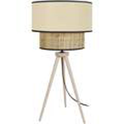Lámparas de escritorio Lámpara de Mesa redondo madera natural y crema para - Tosel - Modalova