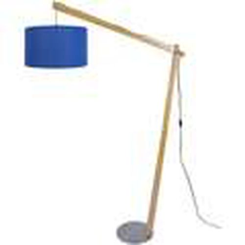 Lámparas de pie Lámpara de pie cono madera natural y azul para - Tosel - Modalova