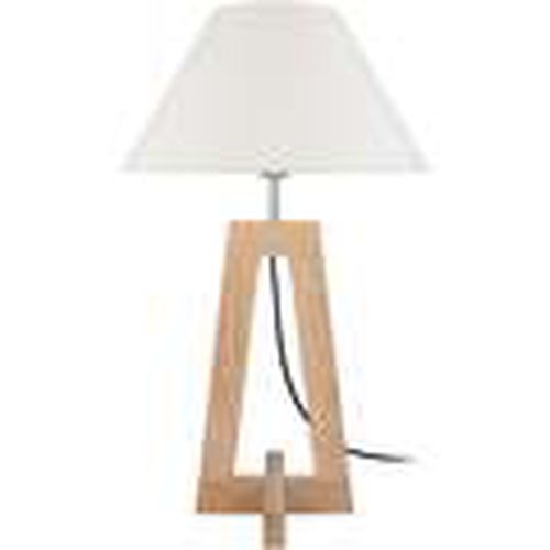 Lámparas de escritorio lámpara de noche redondo madera Natural y crudo para - Tosel - Modalova