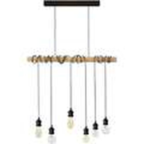 Lámparas de techo Lámpara de Techo rectangular madera natural y negro para - Tosel - Modalova