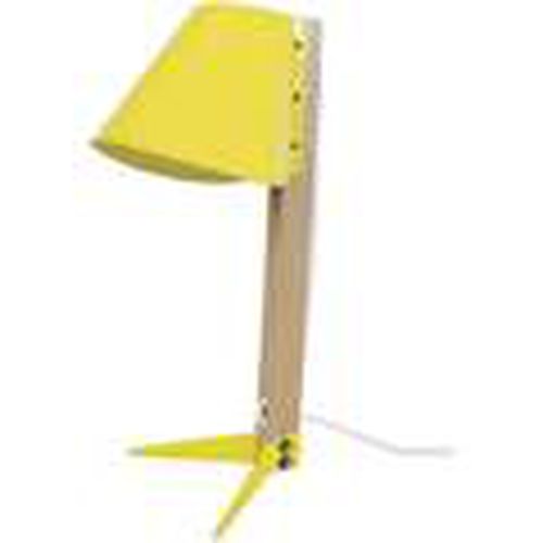 Lámparas de escritorio Lámpara de escritorio redondo madera natural y amarillo para - Tosel - Modalova