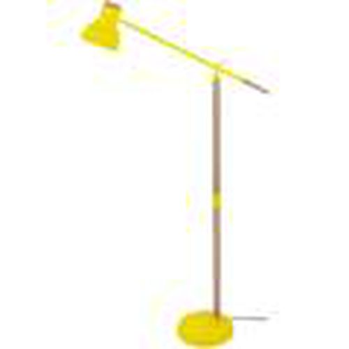 Lámparas de pie Lámpara de pie de lectura redondo madera natural y amarillo para - Tosel - Modalova