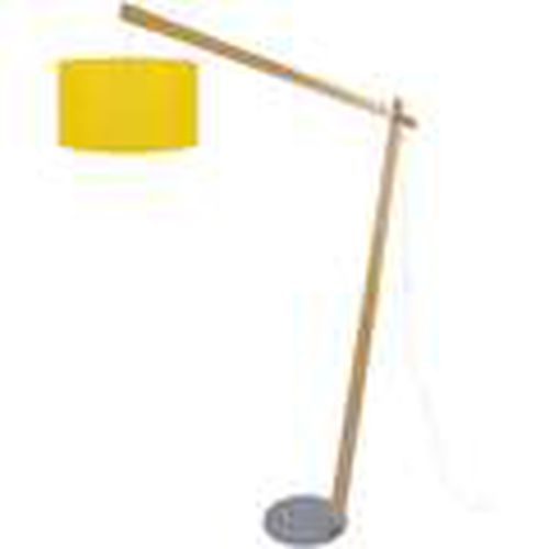 Lámparas de pie Lámpara de pie cono madera natural y amarillo para - Tosel - Modalova