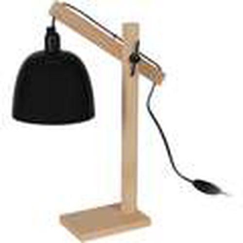 Lámparas de escritorio Lámpara de escritorio redondo madera natural y negro para - Tosel - Modalova