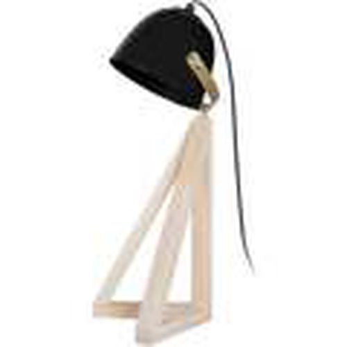 Lámparas de escritorio Lámpara de escritorio redondo madera natural y negro para - Tosel - Modalova