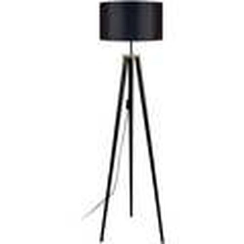 Lámparas de pie Lámpara de pie redondo madera natural y negro para - Tosel - Modalova