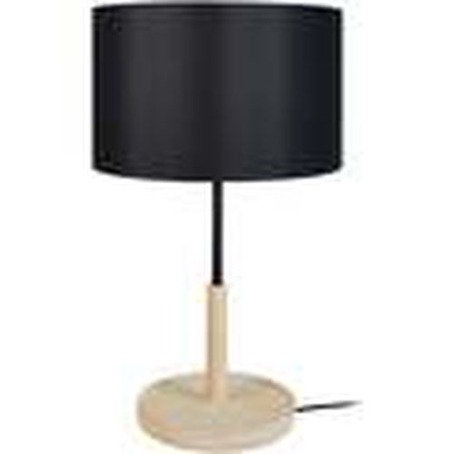 Lámparas de escritorio lámpara de noche redondo madera natural y negro para - Tosel - Modalova
