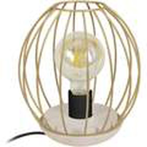 Lámparas de escritorio lámpara de noche redondo madera natural y dorado para - Tosel - Modalova