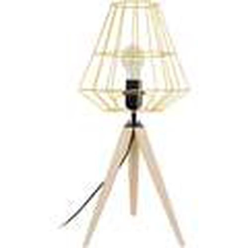 Lámparas de escritorio Lámpara de Mesa redondo madera natural y dorado para - Tosel - Modalova