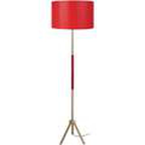 Lámparas de pie Lámpara de pie redondo madera natural y rojo para - Tosel - Modalova