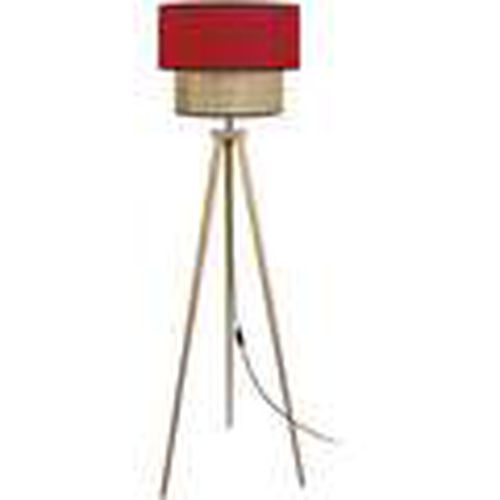 Lámparas de pie Lámpara de pie redondo madera natural y rojo para - Tosel - Modalova