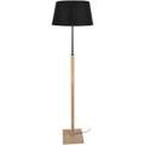 Lámparas de pie Lámpara de pie cuadrado madera natural y negro para - Tosel - Modalova