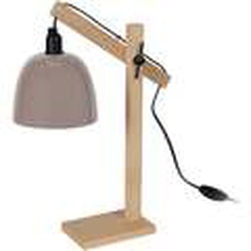 Lámparas de escritorio Lámpara de escritorio redondo madera natural y taupe para - Tosel - Modalova