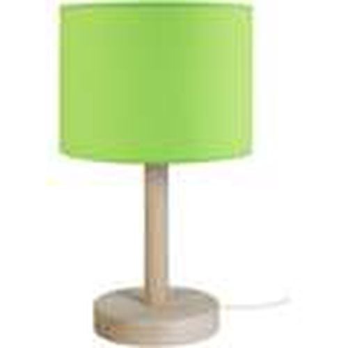 Lámparas de escritorio lámpara de noche redondo madera natural y verde para - Tosel - Modalova