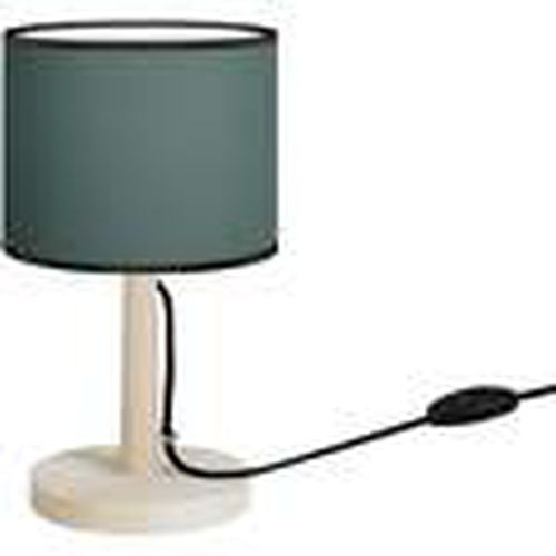 Lámparas de escritorio lámpara de noche redondo madera natural y verde para - Tosel - Modalova