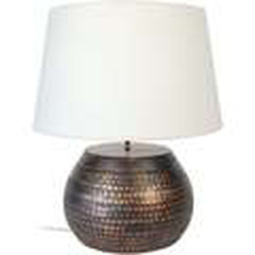 Lámparas de escritorio lámpara de la sala de estar redondo metal oro y crudo para - Tosel - Modalova