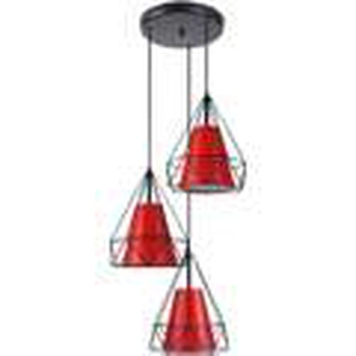 Lámparas de techo Lámpara de Techo redondo metal y rojo para - Tosel - Modalova