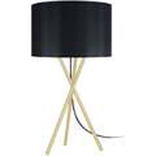 Lámparas de escritorio lámpara de noche redondo metal y negro para - Tosel - Modalova