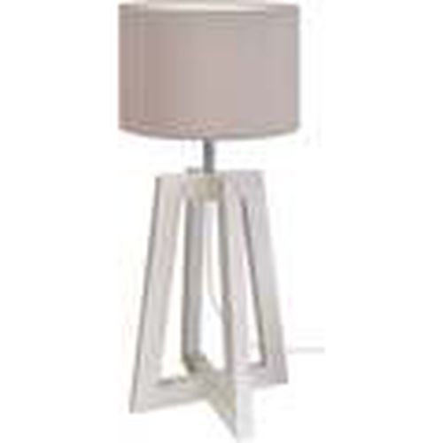 Lámparas de escritorio lámpara de noche redondo madera gris pardo para - Tosel - Modalova