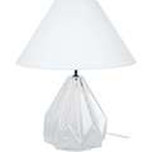 Lámparas de escritorio lámpara de la sala de estar redondo vidrio claro y blanco para - Tosel - Modalova