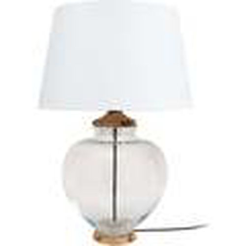 Lámparas de escritorio Lámpara de Mesa redondo vidrio claro y blanco para - Tosel - Modalova