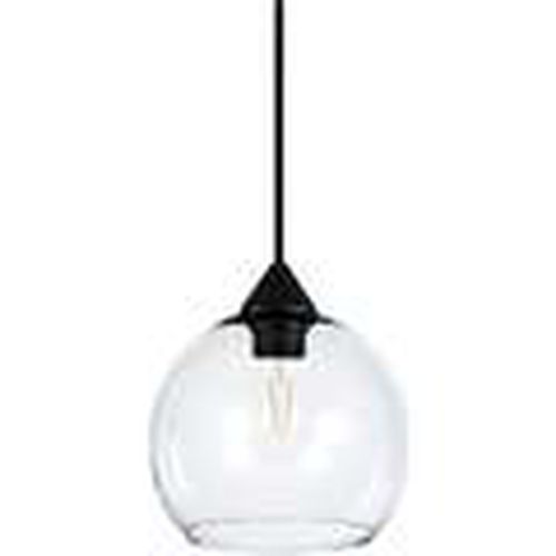 Lámparas de techo Lámpara colgante redondo vidrio transparente y negro para - Tosel - Modalova