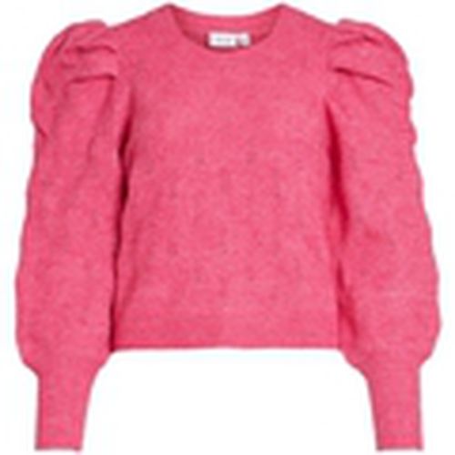 Jersey Knit Elania L/S - Fandango Pink para mujer - Vila - Modalova