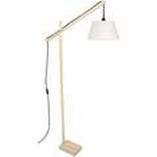 Lámparas de pie Lámpara de pie de lectura redondo madera natural y blanco para - Tosel - Modalova