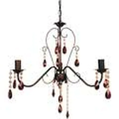 Lámparas de techo Lámpara de Techo redondo metal dorado y rojo para - Tosel - Modalova