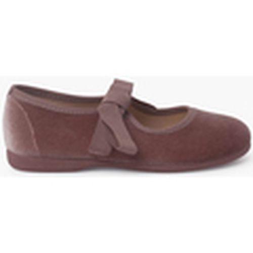 Zapatillas Chaussures Babies Velours Avec Nœud Gros-Grain Filles para mujer - Pisamonas - Modalova