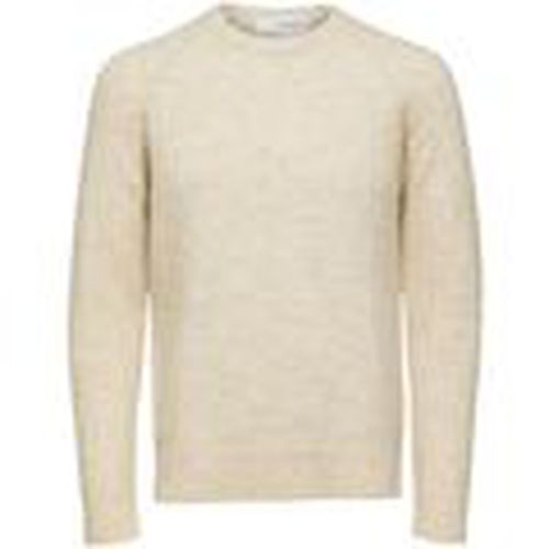 Jersey 16086699 SLHRAI-OATMEAL para hombre - Selected - Modalova