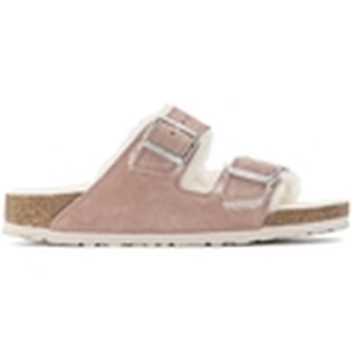 Sandalias Arizona Shearling Narrow - Pink Clay para mujer - BIRKENSTOCK - Modalova