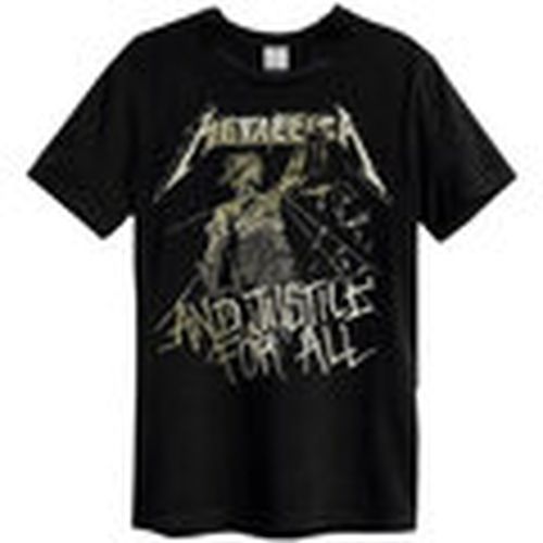 Camiseta manga larga And Justice For All para hombre - Amplified - Modalova