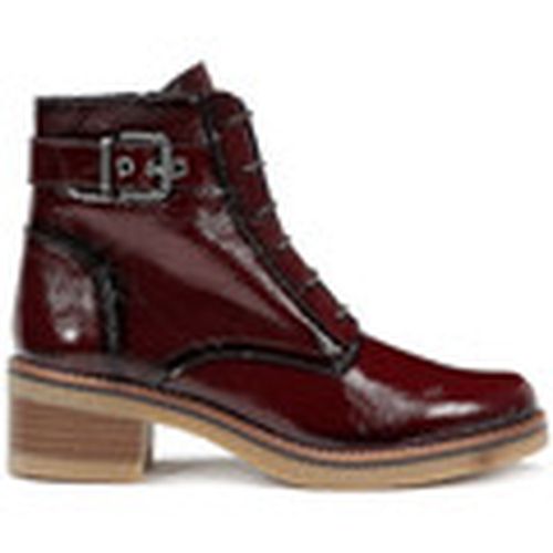 Botines d8686 burdeos para mujer - Dorking - Modalova