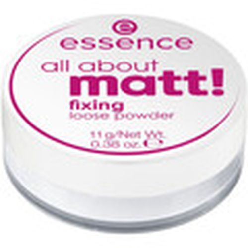 Colorete & polvos All About Matt! Loose Setting Powder para mujer - Essence - Modalova