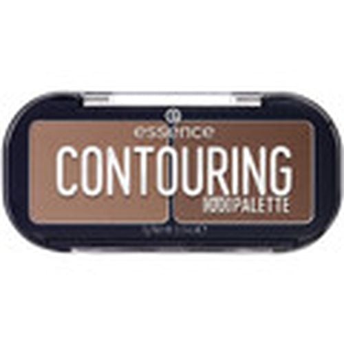 Iluminador Contour Contouring Palette Duo - 20 Darker Skin para mujer - Essence - Modalova