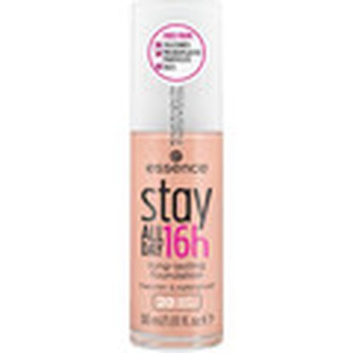 Base de maquillaje Stay All Day 16H Longlasting Foundation - 20 Soft Nude para mujer - Essence - Modalova