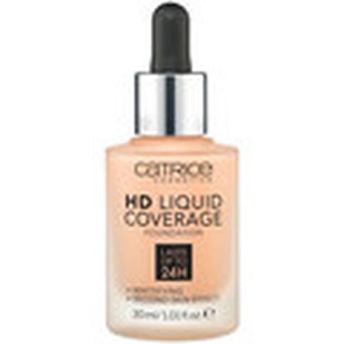 Base de maquillaje HD Coverage Liquid Foundation - 30 Sand - 30 Sand para mujer - Catrice - Modalova